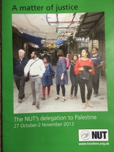 NUT delegation to Palestine report